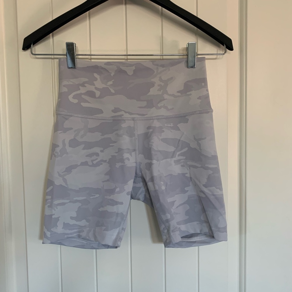 Lulu camo shorts